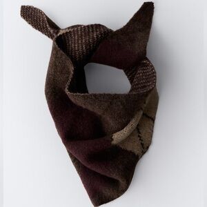 Zara Kids Brown Bandana Scarf